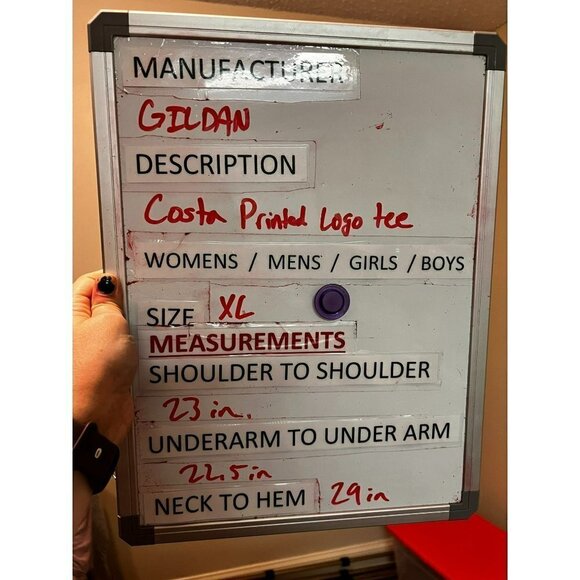 Men's Gildan Costa Printed Logo Tee Size XL [EXCELLENT] - Picture 6 of 6